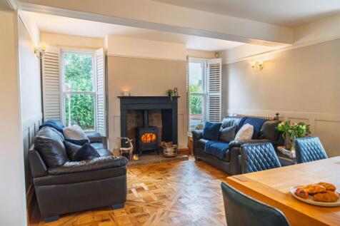 The breakfast room perfect for cosying up by the log burner