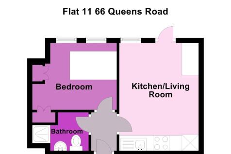 Flat 11 66 Queens Ro