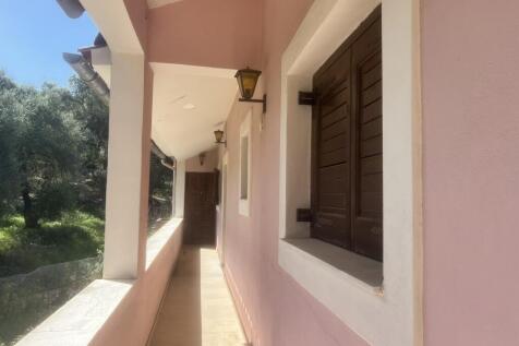 back outside corridor