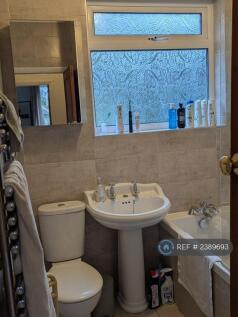 Bathroom, Shower Over Bathtub 