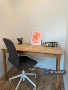 Separate Desk Area/ Storage