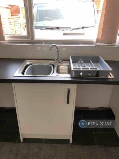 Kitchen Sink In Front Of Rear Window