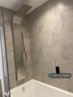 Overhead And Hand Held Shower And Full Size Bath