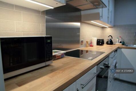 Kitchen With Wooden Worktop