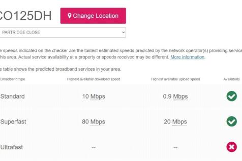 Broadband Speed