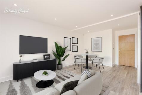 Virtually Staged Lounge/Diner