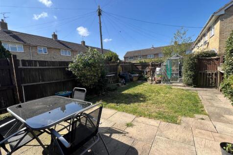West facing rear Garden