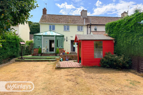 Former 3 bed end terrace  with large garden and g
