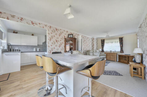Open plan living area