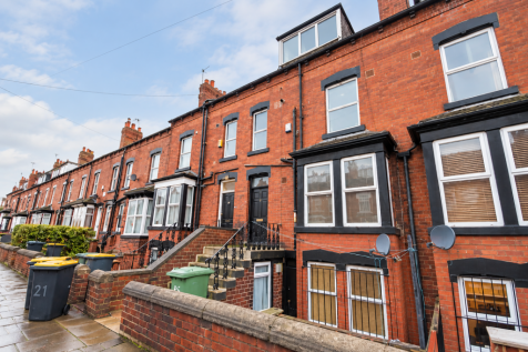 Red-Brick Victorian Terrace Street