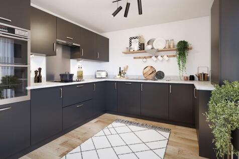A modern kitchen which can be personalised to your tastes