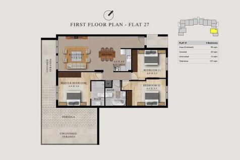 Apt 27 - Floor Plans
