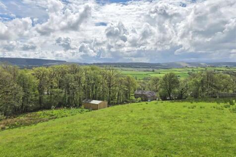 Views from top of field looking back to the house