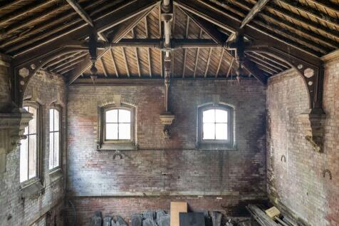 Elevated View of Stables Internal