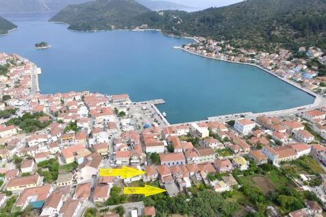 Aerial view of house