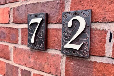 Number plaque 