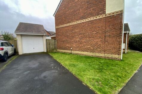 Driveway and garage