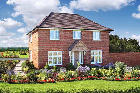 External image with red brick finish of the Amberley, a 3 bedroom house
