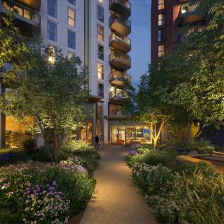 External - Mansion Lobby Entrance &amp; Gardens