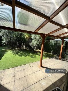 Private Rear Garden With Gazebo Area 