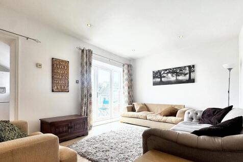 Spacious living room with great natural light...