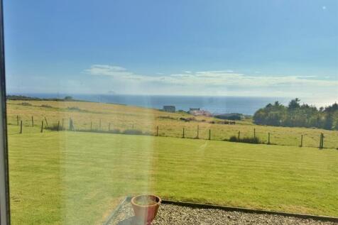 View from the sitting room patio doors
