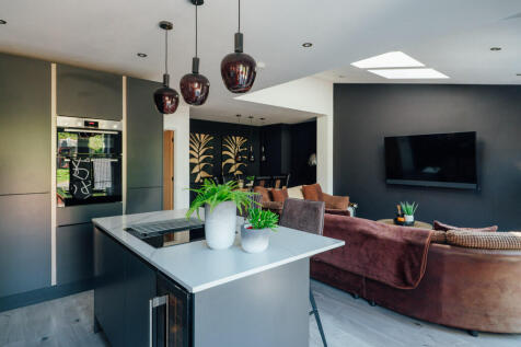 Kitchen, Dining and Family Room