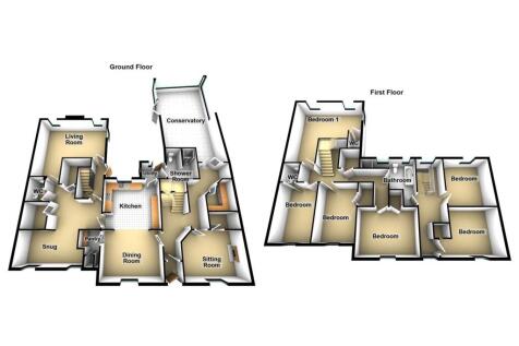 Prospect House, 3D Floor Plan