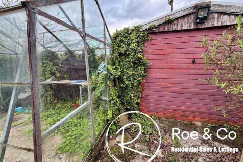 Garage from the garden