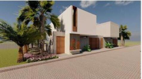 Front of Villa
