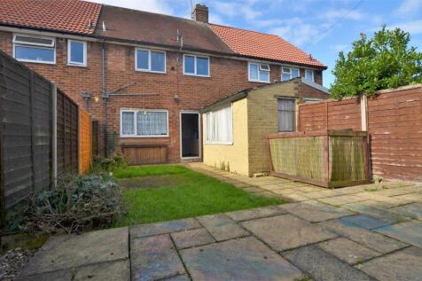 Rear of property