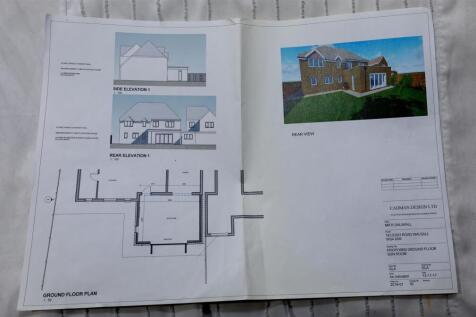 Planning permision plans for rear extension SAPL61
