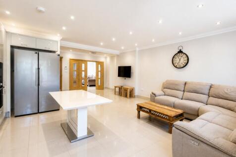 Bright and spacious open-plan living area...