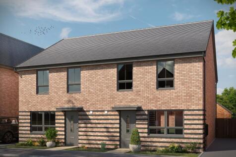 Outside view of the Maidstone 3 bedroom semi detached home
