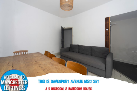 5-bed terraced on Davenport Avenue Manchester, M20 3ET, £758/mo