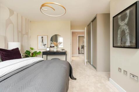 The main bedroom offers a place to unwind away from the rest of the home