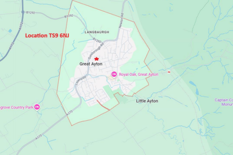 Location Map Great Ayton