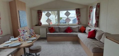 Living Room in the Willerby Aurora at New Romney H
