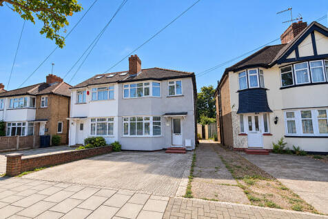 front of property
