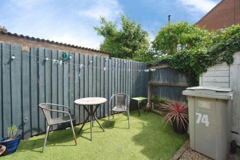Garden seating area