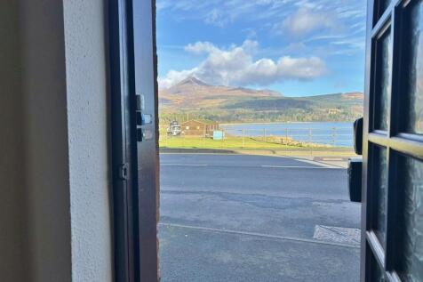 View of Goatfell from the front door