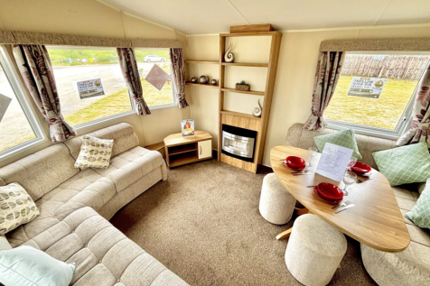 Open Plan Living Area in the Willerby Rio Gold Sta