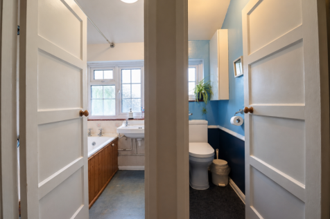 Split Bathroom and WC Interior