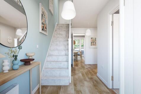 The light &amp; airy welcoming hallway