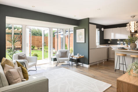 Open plan kitchen in the Manning 5 bedroom home