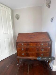 Antique Bureau For Study And Storage 