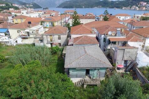 Aerial view of house
