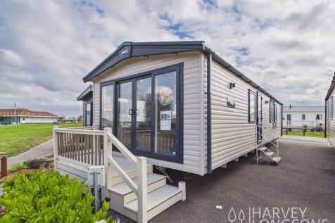 Exterior of the ABI Ingleton Holiday Caravan at Se