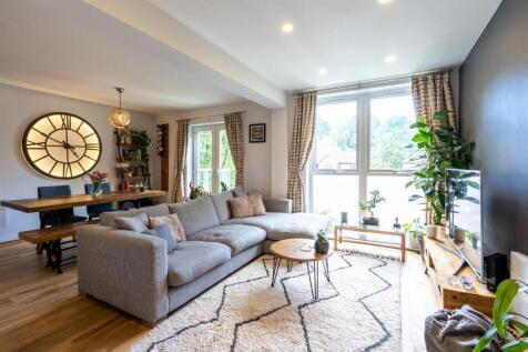 Lounge, dining room and kitchen