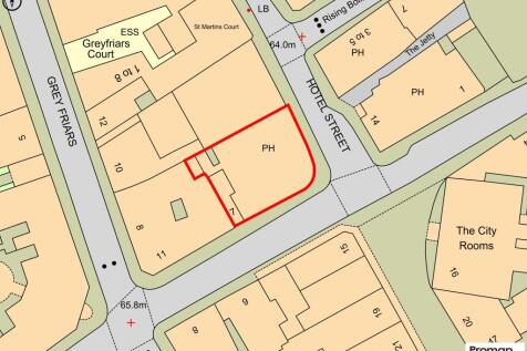 Friary, Leicester - OS Map.jpg